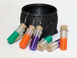 'Eerie' Potion Earrings for Halloween