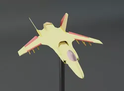 Fictional Fighter 3D print model
