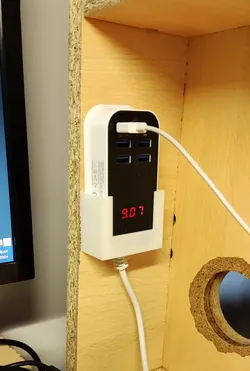 Fișiere pentru imprimante 3D | Fișier 3MF | Suport pentru încărcător USB