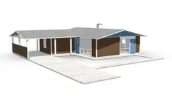 House: "Glenwood" (Design 45-R3)