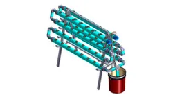 NFT hrdroponics structure
