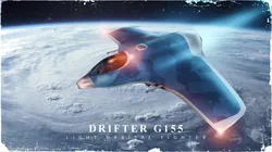 Sci-Fi Military Spaceship - Drifter G155 3D print model