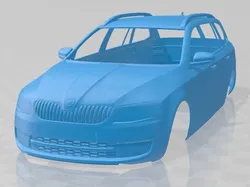skoda octavia 2013 combi printable body car 3D Print Model in Automotive 371810