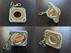 Square Gyro Fidget 4 Sizes
