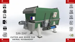 YEM KARMA MAKİNESİ - SM-3m³ ELECTRIC FIXED PALLET UNLOADING FEEDING MIXING MACHINE (PROJECT)