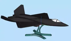 YF-23A Black Widow 3D print model