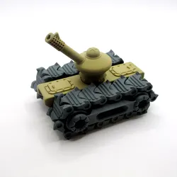 3D Printable - Cute Tank - Supportless   3D print model