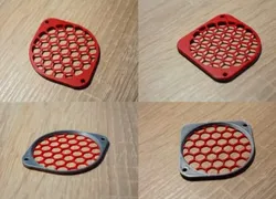 3D Printer Accessories STL indir - cover-fan- pursa-crealiteit-CR - Ehsan Zarif
