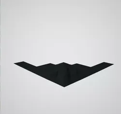 b2 bomber aircraft 3D print model