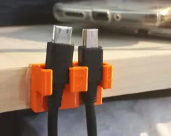 CABLE DESK HOLDER