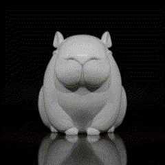 Cute Capybara Sculpt