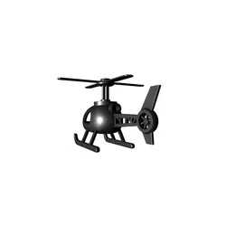 Decorative Helicopter 3D Model 3D print model