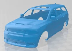dodge durango srt 2018 pintable body car 3D Print Model in Automotive 375307