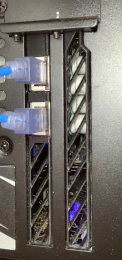 Dual Half-Height to Full-Height PCIe Bracket