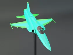 F-20 tigershark 3D print model