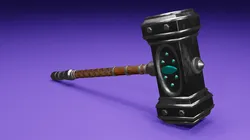 high-poly hammer Free