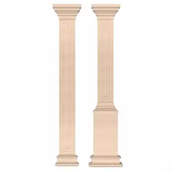 interior-exterior pilasters