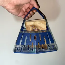 Jewelry & Accessories STL Download - Fashionable Stone Handbagby 3esign