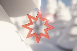 Large Eight-Point Star Frames - Many Sizes with Parametric Fusion360 Design