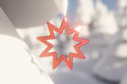 Large Nine-Point Star Frames - Many Sizes with Parametric Fusion360 Design