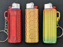 ⋐ Magnetic ⋑ Bic Lighter Case or Keychain
