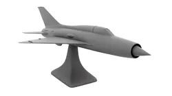 MiG-21 fighter jet 3D print model