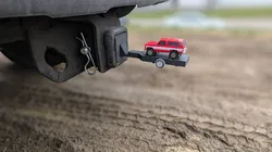 Mini Trailer Hitch with Trailer