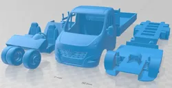 renault master tripper 2018 printable van 3D Print Model in Automotive 374041