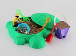 Retro Turtle Sandbox or Keepsake Stash Box