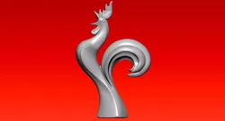 Rooster statue - Decor - 3D print 3D print model