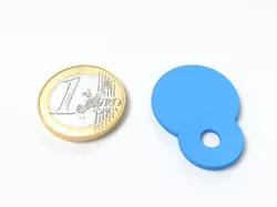 Shopping cart coin keychain
