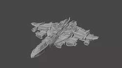 Spaceship-Bigboss spaceship 3D print model