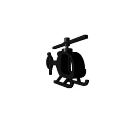 Toy Helicopter 3D Printable Model 3D print model