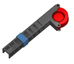Ultra Cool BTT Octopus Stepper Driver Fan Duct