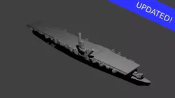 US Independence Class Aircraft Carrier 3D print model