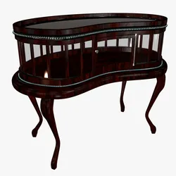 wooden console table