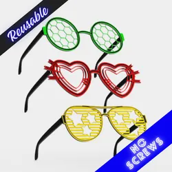 2025 New Year reusable Glasses
