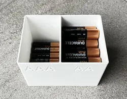 AA / AAA Battery Storage Container