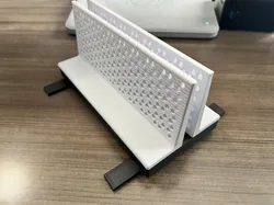 Adjustable Vertical Laptop Stand (minimal supports)