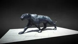 Bronze Sculpture - Black Panther
