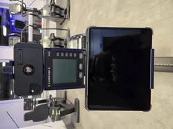 Concept 2 Rowing Machine iPad Tablet and Phone Clamp (larger version) PM5