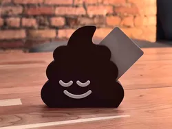 Cute Poop Gift Card Holder