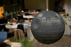 Death Star for Ikea lamp (PS 2014) BY dagoma3D