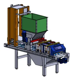 Flat Pot Filler, Soil Filler , Torf Doldurma