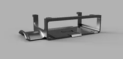 Focusrite Scarlett 2i2 4th Gen desk mount (with headphone holder)