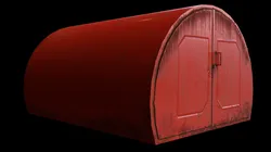 Garage red