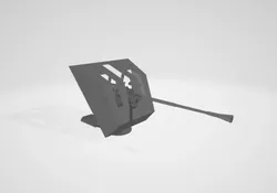 German Flak AA Gun 3D print model
