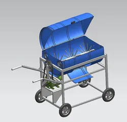 Homemade small feed mixer