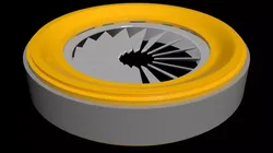 Modular - Rim Driven - Electric Thruster 01 - Concept 3D print model