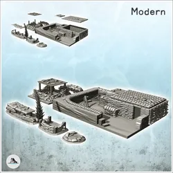 Other STL Descărcare - Poziții de infanterie fortificate cu saci de nisip, buncăre și mortiere - Hartolia Miniatures